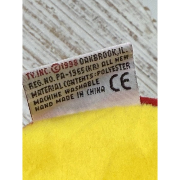 Ty Beanie Babies Ribbit the Frog Mint Condition, The Pillow Pals Collection - Picture 6 of 10